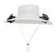 thumbnail image 4 of Sombrero de sol tipo cubo recargable de 3 velocidades con ventilador de ala ancha. Sombreros con ventilador para refrescar. gris claro, 4 of 9