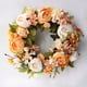 thumbnail image 3 of Corona de imitación de peonía de tela de seda, decoración de puerta, anillo de puerta, flor de seda, flor de imitación, decoración de pared, 3 of 5