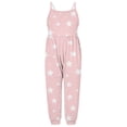 thumbnail image 7 of Yeaiivve Toddler Girls Jumpsuit Kids Cute Printed Romper Summer Casual Backless Jumpsuits Sleeveless Baggy Comfy Playsuit with Pockets for 1-6Y, 7 of 7