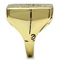 thumbnail image 4 of IP Gold(Ion Plating) Brass Ring with Epoxy in Jet for Women Jet Stone Color Style GL287 Size 10, 4 of 4