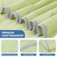 thumbnail image 5 of WISHEAD Cooling Blanket Twin Size, Cooling Comforter for Hot Sleepers, Double-Sided Lightweight Summer Bedding, Soft Breathable All-Season Quilt, (Apple Green, 68" x 90"), 5 of 8