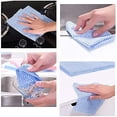 thumbnail image 4 of Food Network Dish The Towel Towel for Kitchen Pairing Towel Teal Hand Towels Kitchen 60Pcs Disposable Dish Cloth Reusable Cleaning Cloth Disposable Heavy Dishrags Dish Towel Set Wash Rags, 4 of 7