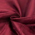 thumbnail image 6 of Efavormart 54"x10 Yards Burgundy Accordion Crinkle Taffeta Fabric Bolt For Wedding Birthday Party Dance Event Decoration, 6 of 10