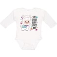 thumbnail image 3 of Inktastic My Great Aunt Loves Me- cute and happy llama Boys or Girls Long Sleeve Baby Bodysuit, 3 of 5