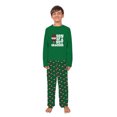 thumbnail image 4 of Son of a Nutcracker Matching Family Christmas Pajamas, Funny Nutcracker Holiday PJs for Family and Pet, Green, 4 of 7