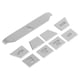 thumbnail image 2 of Botón de modo de aire acondicionado de 9 piezas Ajuste de aleación de aluminio para 3 Series G20 G28 G21 2019-2020, 2 of 5