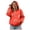 Red, variant on felwors Quarter-Zip Pullover Fleece Hoodie with Sequin Football Graphic Oversized Sweatshirt for Women Game Day Purple for Size XXXL