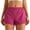 Z05-Hot Pink, variant on jiaxiM Womens Biker Shorts with Pockets 2 in 1 Split Flat Rise Running Shorts High Waisted Workout Athletic Gym Tennis Shorts Built In Liner