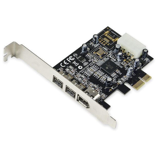 -pex30016 3 puertos Ieee 1394 Firewire 1394b y 1394a Pcie 1.1 X1 Tarjeta Ti Xio2213b Chipset Requiere pata