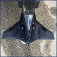 thumbnail image 7 of Dorsal-Fin Style Hydrofoil Stabilizer for Outboard Motors Drive 5-150hp Marine Outboard and Sterndrive Motors, 7 of 7