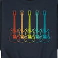 thumbnail image 3 of Instant Message - Guitar Lineup  - Men's Crew Neck Fleece Pullover, 3 of 6