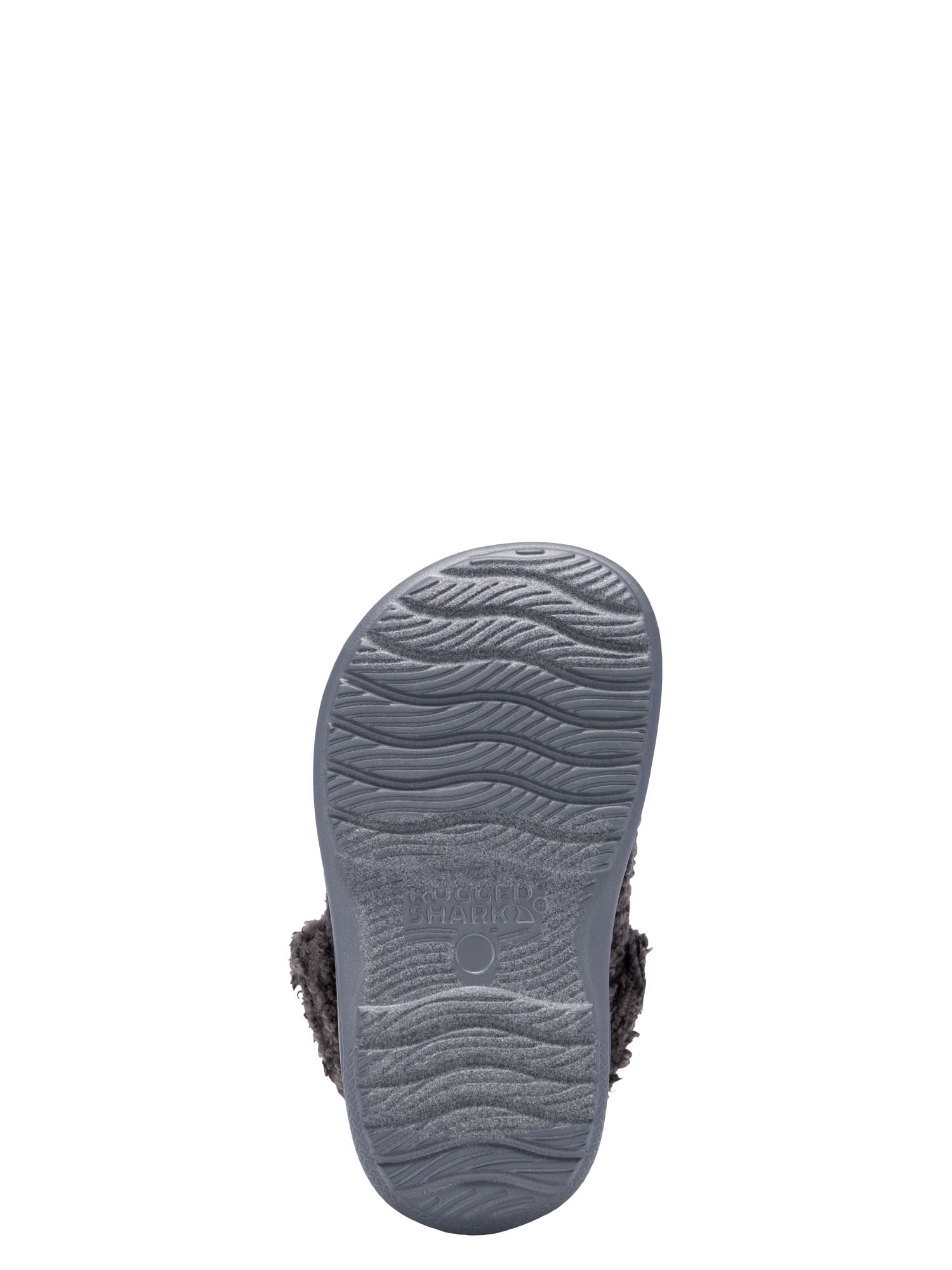 Rugged Shark Toddler Boys Sherpa Fuzzy Clogs