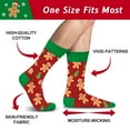 thumbnail image 3 of Funny Christmas Socks for Men Women Teens Boys - LET'S GET BAKED Gingerbread Man Holiday Novelty Fun Funky Cute Crazy Silly Socks - Secret Santa Xmas Christmas Gifts Ideas Stocking Stuffers, 3 of 8