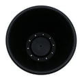 thumbnail image 2 of The HC Companies 14 Inch Round Classic Planter, Plastic Plant Pot, Black, 2 of 2