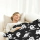 thumbnail image 4 of Halloween Themed Blanket Party Blanket Flannel Bed Blanket Sofa Throw Blanket, 4 of 6