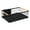 Black, variant on WEIOUKC Modern Wood Handle Dish Rack and Drain Board,41.5 x 30.5 cm Kitchen Drying Rack with Built-In Cutlery Holder, Removable Drain Tray & Anti-Slip Base