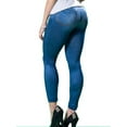 thumbnail image 3 of Women High Waist Denim Slim Leggings Fitness Jeans With Pocket, 3 of 3