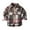 Brown, variant on LLYwey Baby Girls Coat Winter Fashion Boys' Casual Jacket Long Sleeved Long Sleeved Turndown Neck Jacket Printed Clothing Outwear New Little Boys Long Sleeve Lightweight Cardigans Brown 3T