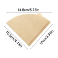 thumbnail image 4 of Sentmoon Coffee Filters Cone Coffee Filters Pour-over Coffee Filter Paper Fan-shaped Drip Filter Paper Household Coffee Filter Paper Office Coffee Filter Paper., 4 of 6