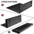 thumbnail image 4 of Truck Bed Tonneau Cover forTaco maSR5 5ft Bed, Hard Tri-Fold Truck Tonneau Cover Compatible with 2016-2023Taco maSR5acces scab5ft Bed, Black, 4 of 9