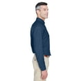 thumbnail image 4 of Harriton Men's 6.5 oz. Long-Sleeve Denim Shirt - M550, 4 of 4