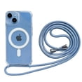 thumbnail image 2 of Crossbody Lanyard Clear Magnetic Case For iPhone 15 Plus 14 13 12 Pro Max 11 For Magsafe Shockproof Acrylic Hard PC Back Cover, 2 of 5