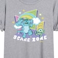 thumbnail image 3 of Monsters Inc. - Scare Zone In The Clouds  - Women's Oversized T-Shirt, 3 of 5