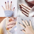 thumbnail image 2 of MINKUROW 14 Sheets Nail Stickers Solid Color Full Wraps Nail Art Polish Stickers Decal Strips Self-Adhesive Nail Art Decoration Set for Women Girls, 2 of 6