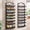 Black, variant on 8-Tier Over The Door Pantry Organizer, Large 2 IN 1 Wall Mount or Hanging Spice Rack, Pantry Door Organizer and Storage with Adjustable Basket, Door Spice Rack for Pantry, White