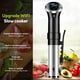 thumbnail image 2 of Máquina de cocción Circulador de inmersión WiFi Sous Vide, silencioso, 1100 vatios, aplicación Tuya, temperatura y tiempo precisos, pantalla digital, cocina de precisión Sous Vide, 2 of 8