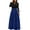 Z1-Blue, variant on Gubotare Wedding Dress Women Loose Chiffon Dress Elegant Evening Dress for Party,Black L