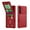 Red, variant on Dteck Wallet Case for Samsung Galaxy S25 Ultra ,PU Leather Phone Case with Magnetic Button Closure Credit Card Holder Slots, Stand Function, Lightweight Protective Slim Solid Fold Cover,Black