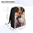 thumbnail image 4 of Death Note Backpacks Casual Daypacks Student Book Bag Printing Satchel Rucksack Lightweight Schoolbag, 4 of 5