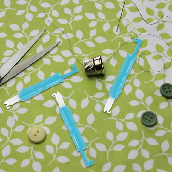 Masteelf 3-Piece Automatic Sewing Needle Threader Set, Easy-to-Use Tool for Elderly and Beginners