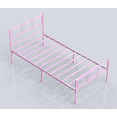 thumbnail image 2 of DSstyles Modern Stylish Iron Bed Frame with Headborad & Footboard,Firm Support Structure, Metal Platform Bed Frame, No Box Spring Needed, Under Bed Storage, Simple Assembly, 2 of 7
