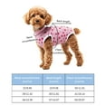 thumbnail image 2 of erfcxs Dog Recovery Suit With Pee Hole Post For Small & Medium Dogs And Cats Spay & Neuter Protective Suit Alternative To E Collar Comfortable Pet Body Su, 2 of 5