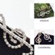 thumbnail image 3 of unbranded 4Ud Accesorios Para El Con Musical En Cristal Y Aleación Para Estilizada, 3 of 8