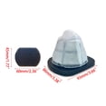 thumbnail image 4 of Home Sweeper Vacuum Cleaner Foam Filter For Bissell 1059 10591 10592 10593 10594 10595 10597 Wet Dry Floor Washer Filter, 4 of 6