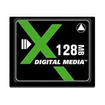 X Digital Media - Flash memory card - 128 MB - CompactFlash