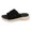 hwj# j-Black204, variant on Huowey Wedge Sandals For Women Dressy Comfortable Summer Casual Hollow Knit Slingback Platform Sandals Open Toe Slip On Thicken Walking Shoes Beach Footwear,b-Black,12