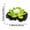 Green, variant on Floating Solar Pond Light, Waterproof Flower Lamp with Color Changing LEDs, Soft Polished EVA Material for Garden Pool Wedding Party Decoration