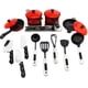 thumbnail image 4 of Simulación Niños Juguetes de Cocina Multifuncional Rojo Niños Vajilla Bebé Juguete de Juego Pretendido 13pcs Speravity WJ4093-00B, 4 of 7