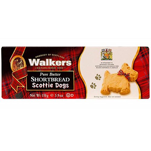 Walkers Scottie Dog Shortbread 3.9 oz