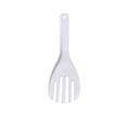 thumbnail image 3 of Juego grande de cucharas de arroz antiadherentes | Paleta de servicio texturizada para cocinar y remover arroz | Agarre cómodo | Plástico de grado alimenticio | Blanco | Utensilio de cocina para, 3 of 7