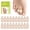 Beige, variant on Bukihome Hammertoe Corrector – 10 Pack Toe Straighteners for Men & Women, Broken Toe Wraps Realigns Bent, Curled & Hammer Toes, Toe Corrector Splints (Large, Beige)