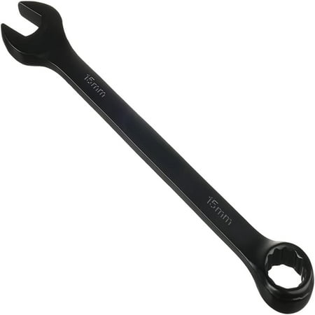 

Reliable and heavy-duty 185mm length ratcheting wrench with 12-point black electrophoresis coating and 15mm opening ideal for tough industrial repair tasks. Built to last.