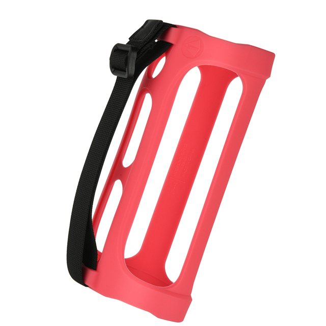 Cateissary Estuche de silicona para altavoz Estuche para caja de sonido inalámbrica Reemplazo de altavoces compatibles con Bluetooth para accesorios 4 Electrónica Rojo