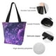 thumbnail image 4 of Disketp Purple Bubble Abstract Art Bolsa de Hombro Casual para Mujer, Bolso Cruzado para Compras, Viajes y Uso Diario, 4 of 6