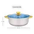 thumbnail image 3 of Juego De Ollas Moven Con Tapa 3 Pzs 30 32 Y 34 Cm, 3 of 10
