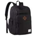 thumbnail image 1 of Mochila VASCHY School para hombre y mujer negra, 1 of 7